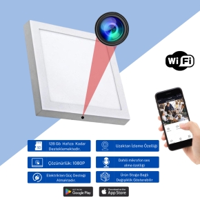 Tavan Lamba Gizli Kamera